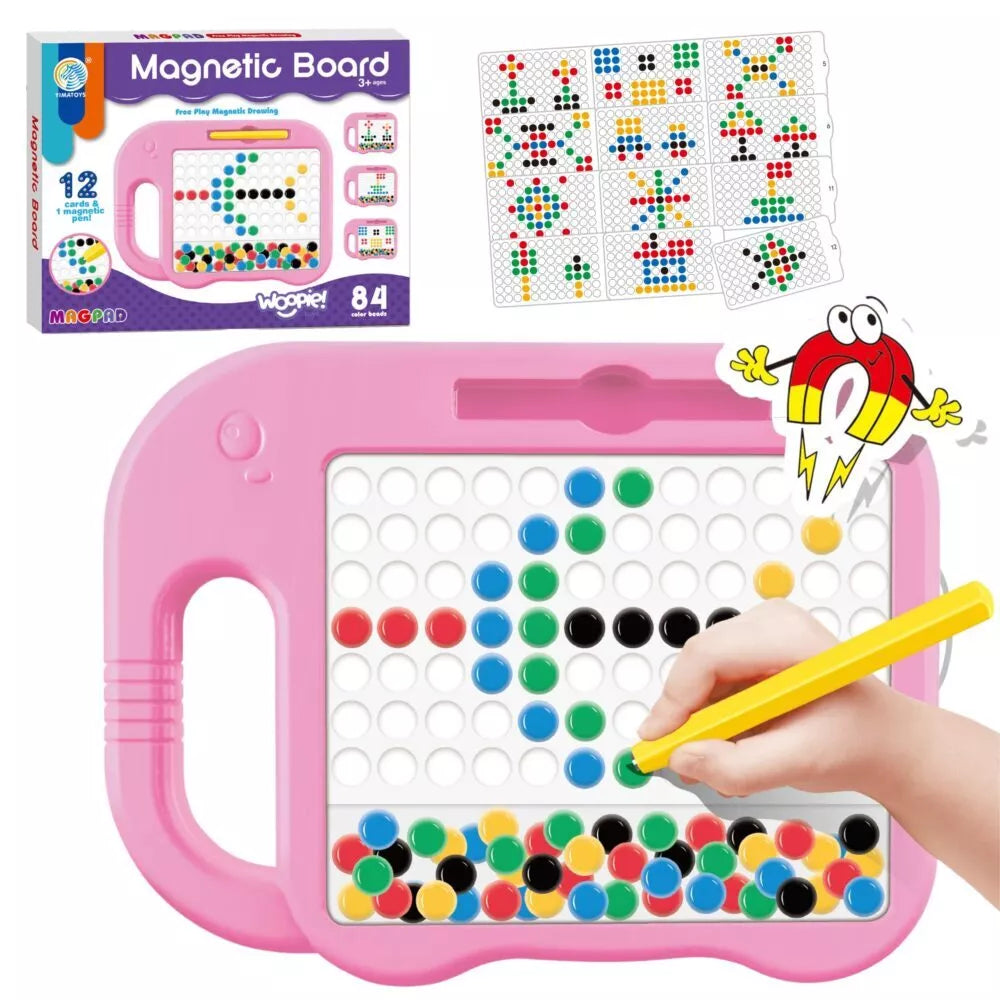 WOOPIE magnetinė lenta vaikams Montessori MagPad dramblys